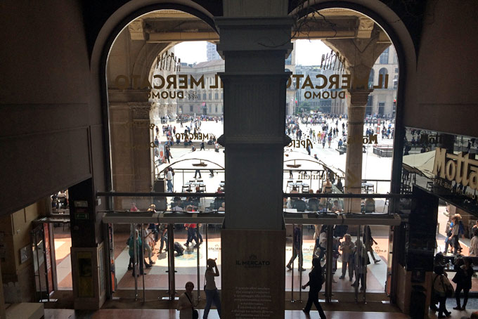 Mercato del Duomo Milano Conosco un posto