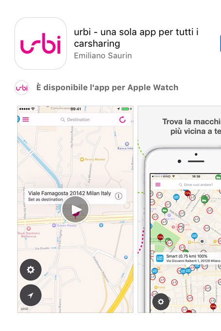 App per Milano