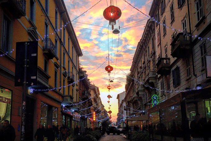Via Paolo Sarpi Chinatown Milano