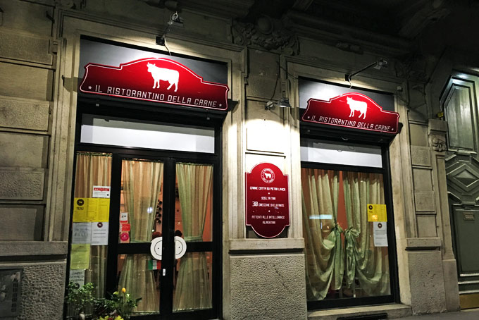 Il Ristorantino della Carne Milano Conosco un posto