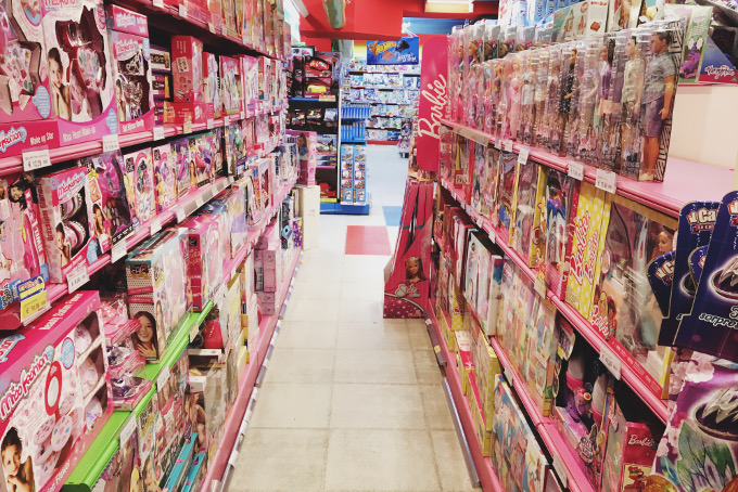 negozi per giocattoli