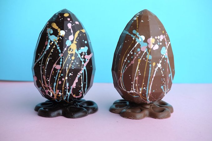 Colombe e uova di Pasqua artigianali
Charlotte Dusart