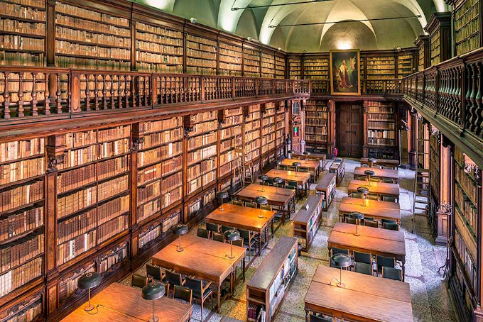 Biblioteche a Milano Braidense