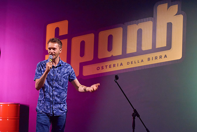 Stand up comedy Milano Locali Mangiare Bere spettacolo Spank